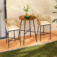 2 chair & 1 table Bar set
