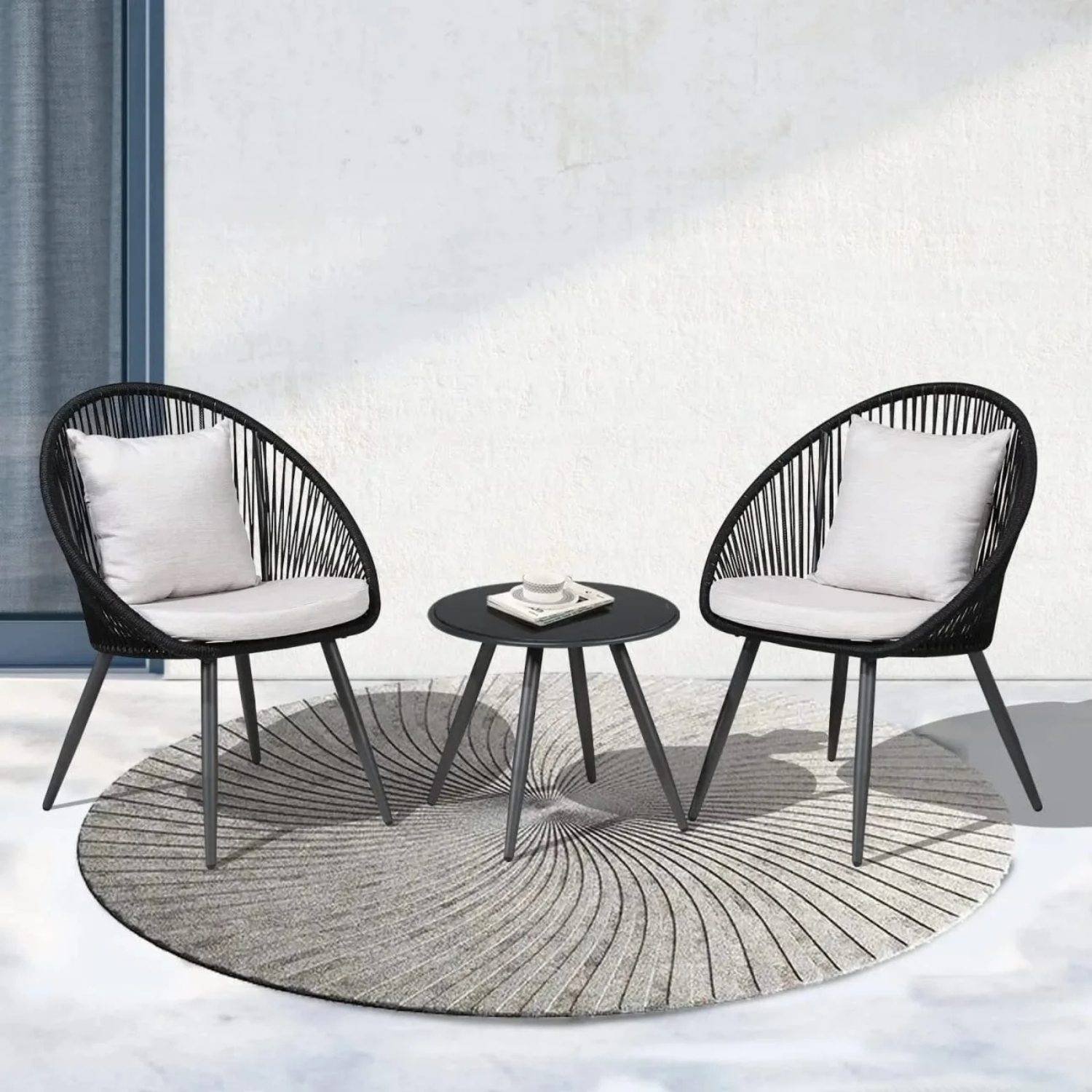 Devoko Stylish & Durable Outdoor Rope Furniture - Patio/Garden