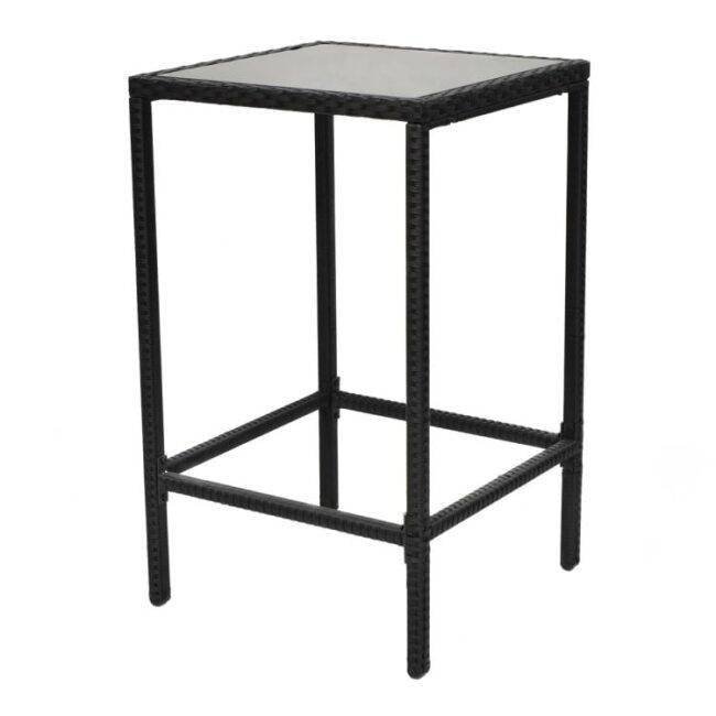 DEVOKO 3PCS Outdoor Patio Bar Set (Black) - Image 4