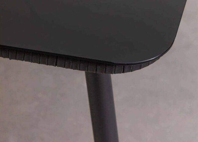 Rope Outdoor Dining Set (Dark Gray/Grey) Table Top: Without glass - Image 8