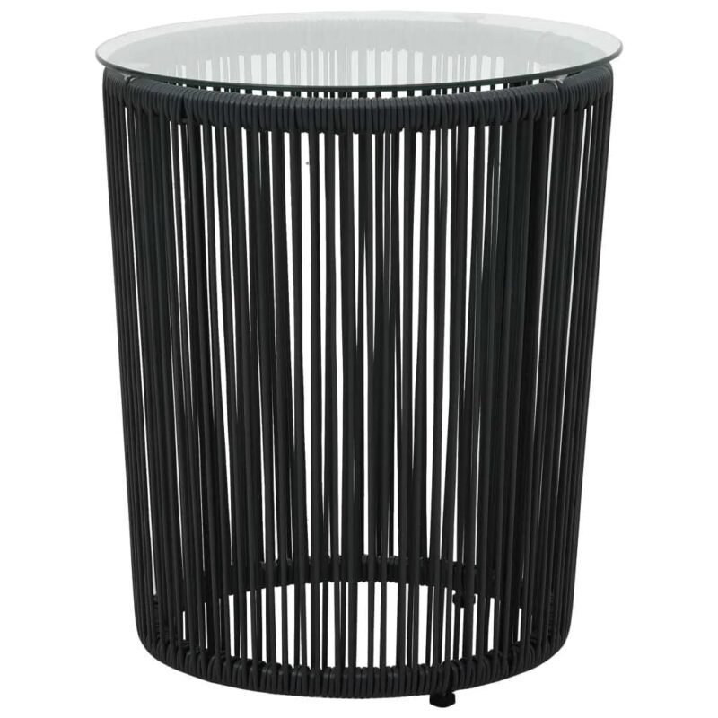 3-Piece Rope Patio Set (Black) - Image 2