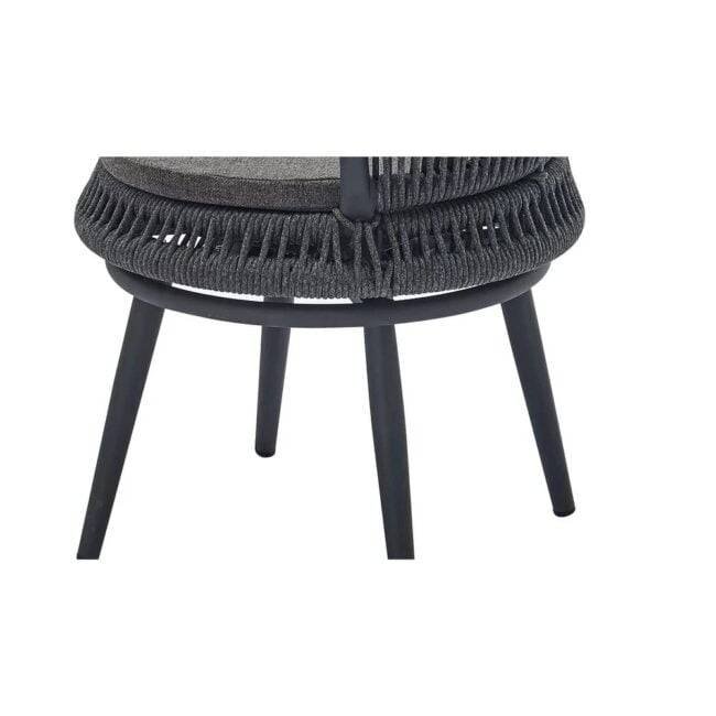 Devoko 3-Piece Patio Rope Set - Grey - Image 5