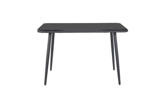 L Shape Sofa Set (Black) - Image 3