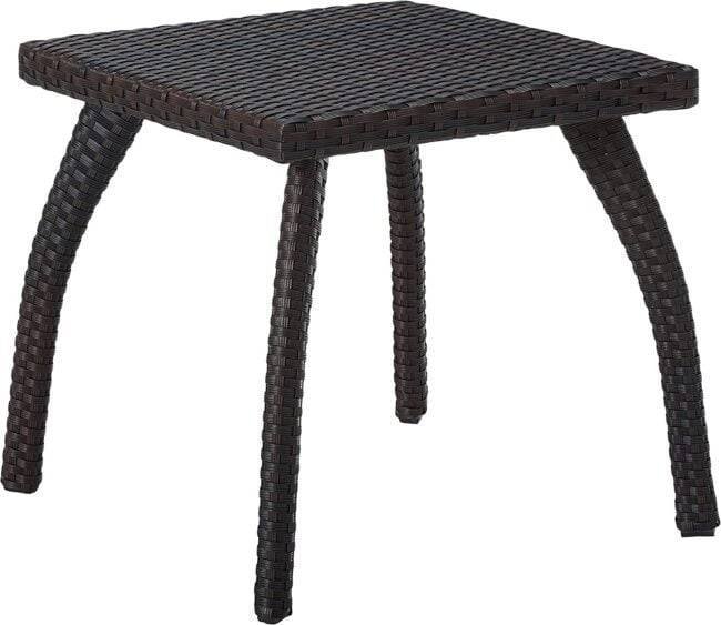 Devoko 5-Piece Patio Furniture Set in Dark Brown & Cream - Image 5