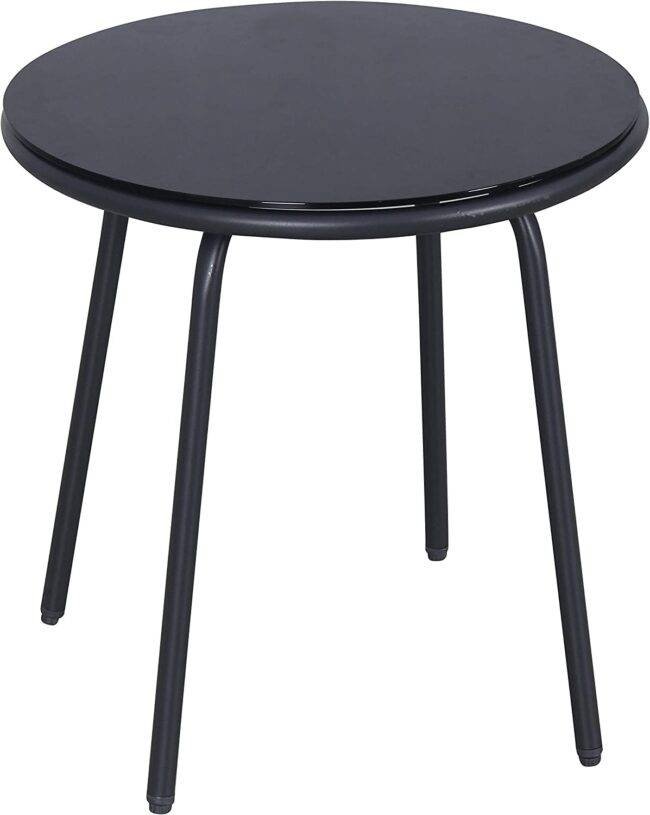 3-Piece Outdoor Conversation Set – Dark Grey - Image 5