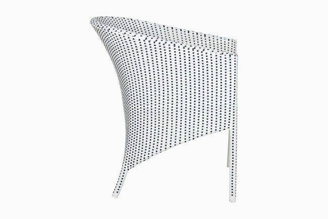 3-Piece Patio Bistro Set (White and Yellow) - Image 5