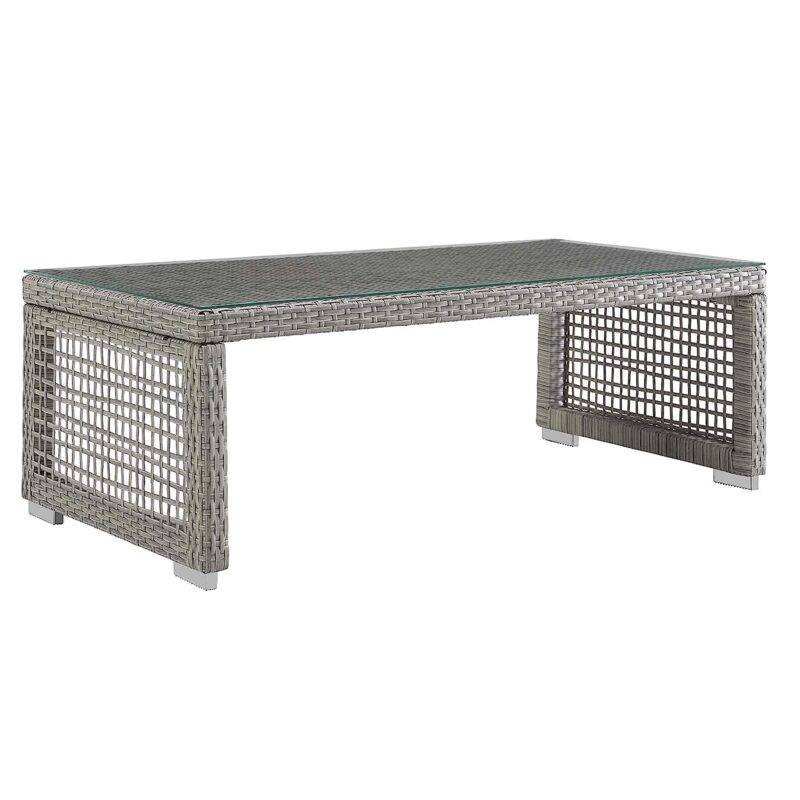 Outdoor 6 Pieces Sectional Patio Furniture (Grey) - Image 6
