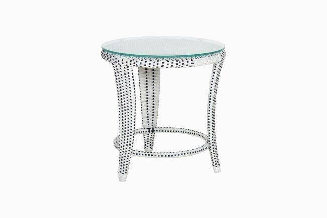 3-Piece Patio Bistro Set (White and Yellow) - Image 7
