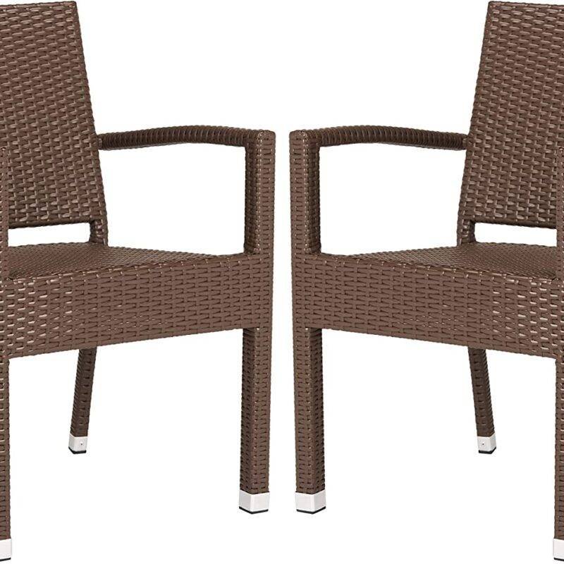 DEVOKO Patio Furniture Set 2-Piece (Dark Brown) - Image 3