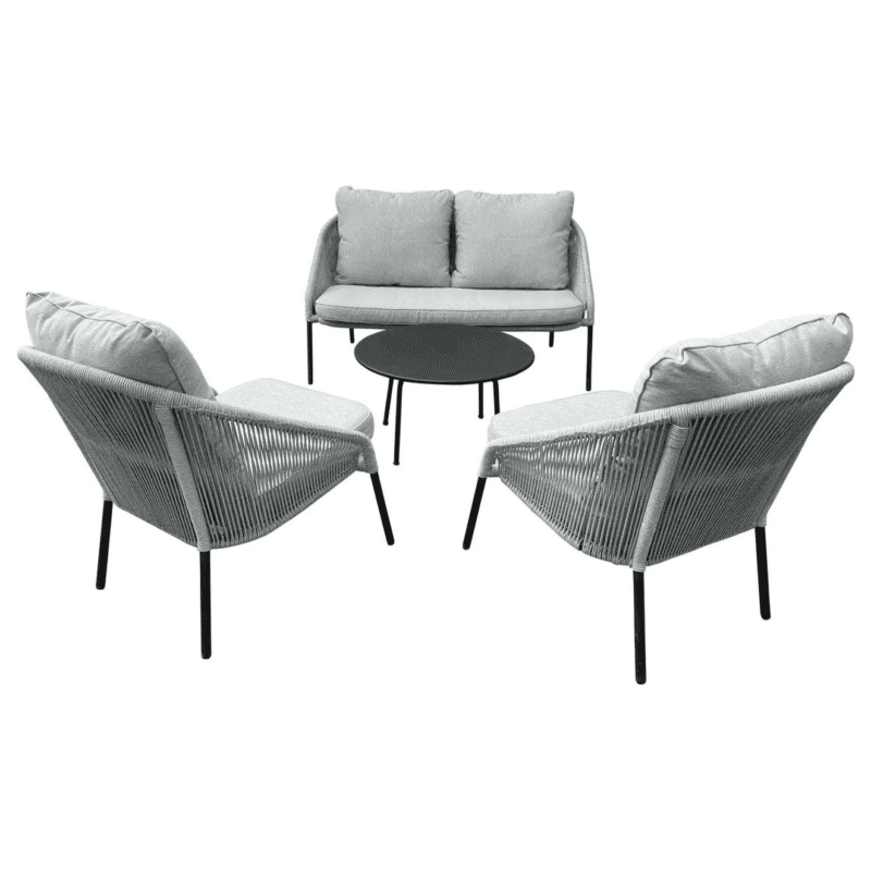 DEVOKO Patio Conversation Set (Grey) - Image 5