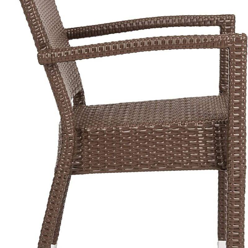 DEVOKO Patio Furniture Set 2-Piece (Dark Brown) - Image 4