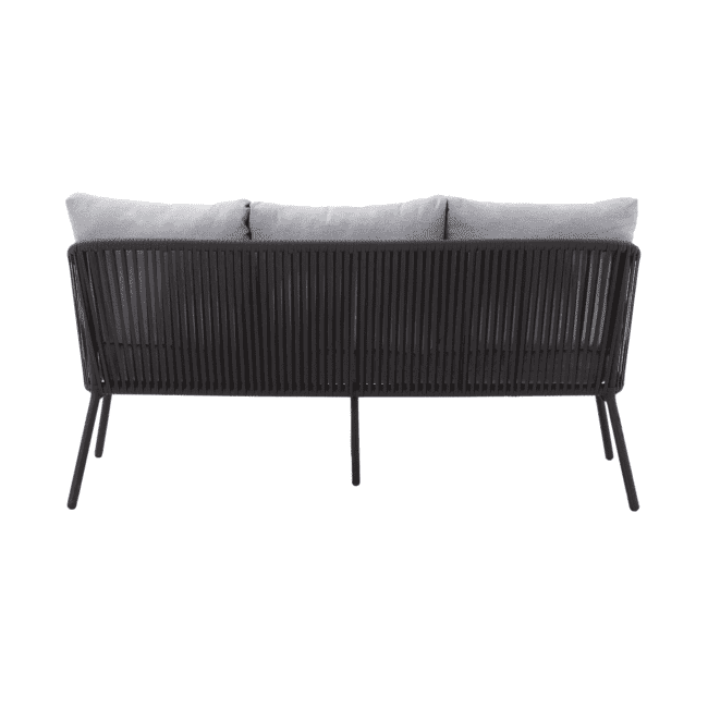 DEVOKO Outdoor Patio Sofa Set (Grey & Light Grey) - Image 4