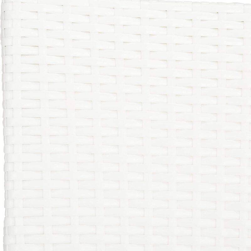 White Rattan Patio Furniture Set (2 pieces) - Image 6