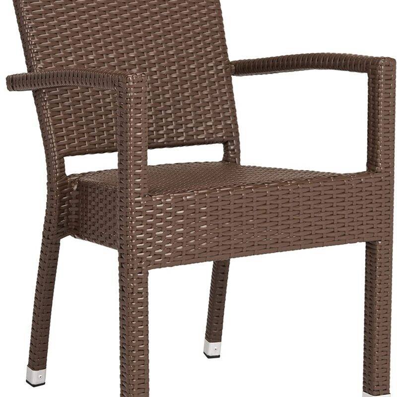 DEVOKO Patio Furniture Set 2-Piece (Dark Brown) - Image 5