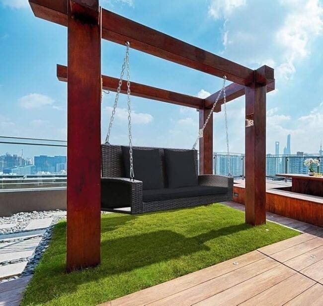 Outdoor Wicker Furniture Black