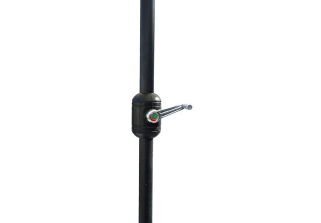 9ft Off-White Color Outdoor Patio Umbrella UV-Resistant with Centre Pole Stand Ideal for Garden, Beach & Cafe - Image 6
