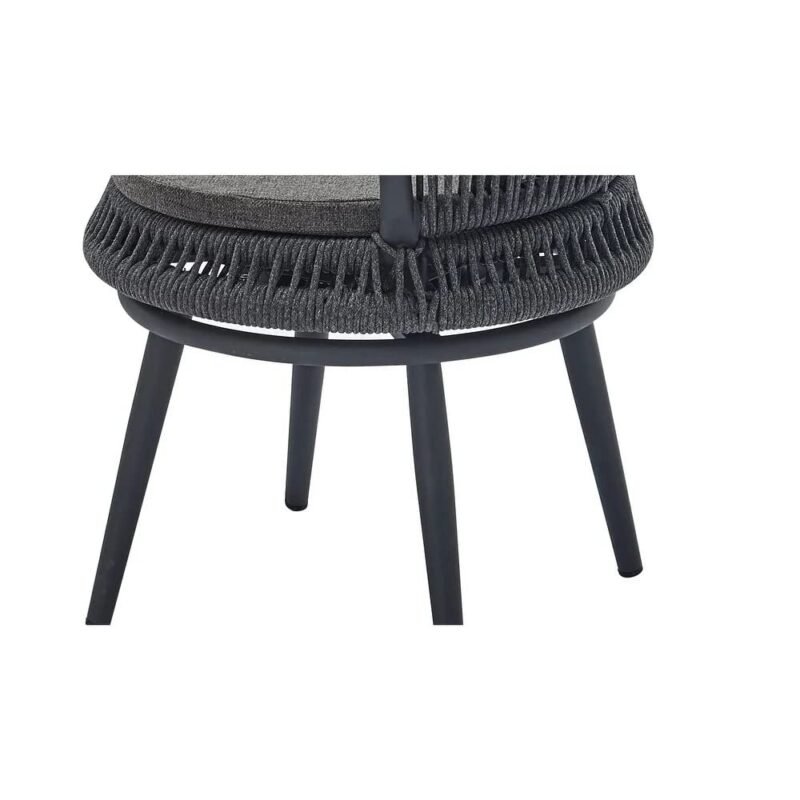 Devoko 3-Piece Patio Rope Set - Grey - Image 5
