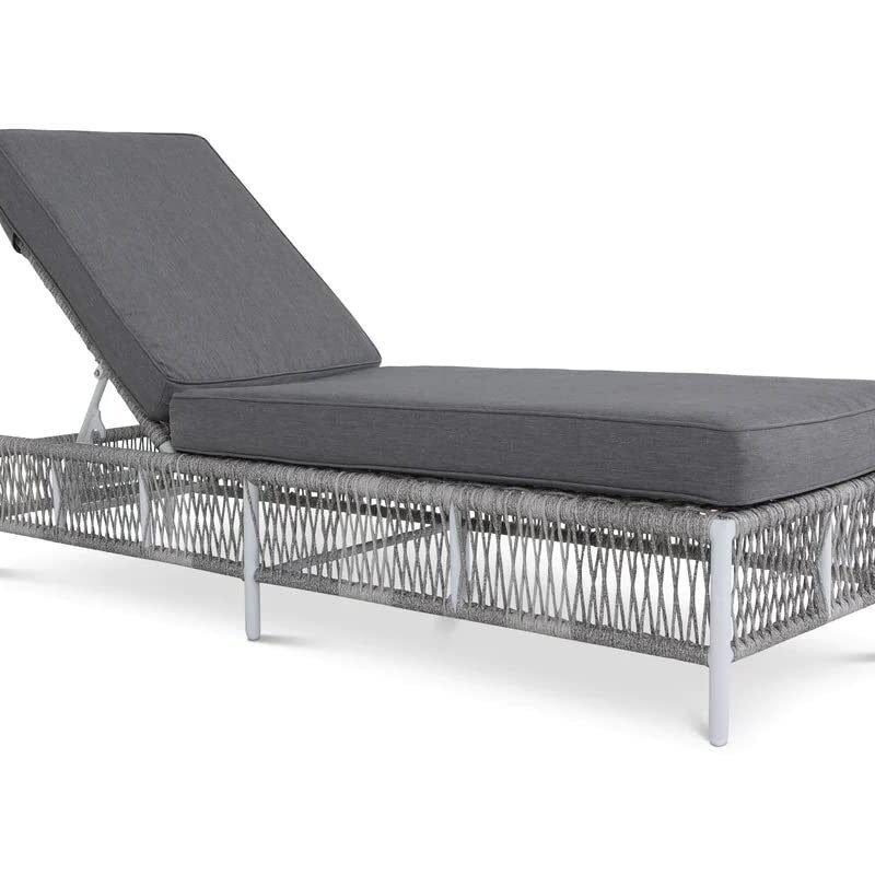 DEVOKO Rope Lounge Chairs Set (Light Grey/Grey) - Image 3
