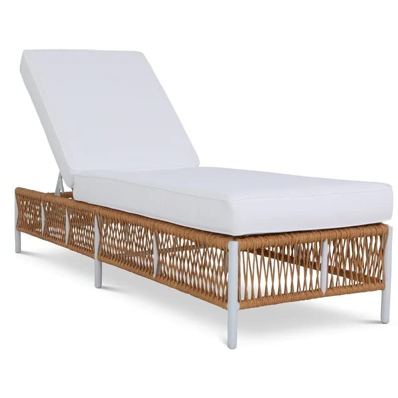 DEVOKO Rope Lounge Chairs Set (Beige/White) - Image 3