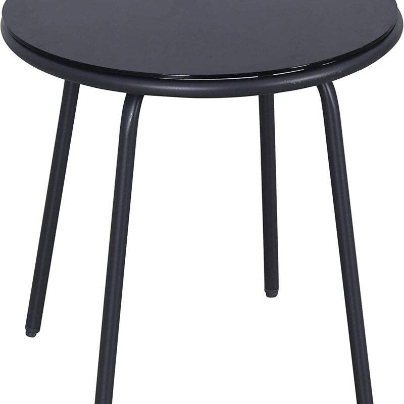 3-Piece Outdoor Conversation Set – Dark Grey - Image 5