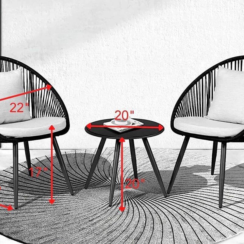 Devoko Stylish & Durable Outdoor Rope Furniture - Patio/Garden - Image 5
