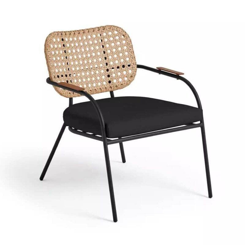 Devoko 5-Piece Bistro Set - Cushion - Wicker - Garden/Balcony - Image 6
